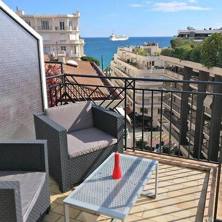 Nice Apartment Last Floor With Terrace And Clear View On The Sea 칸느 외부 사진